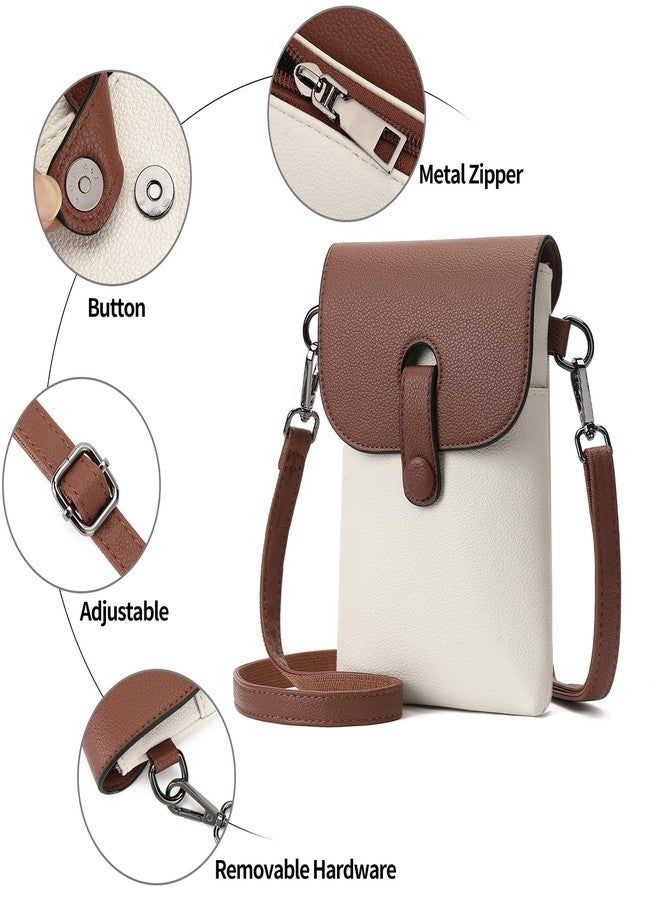 SENDEFN Cell Phone Purses for Women Small Crossbody Bag Wallet Purses Adjustable Strap - Image 4