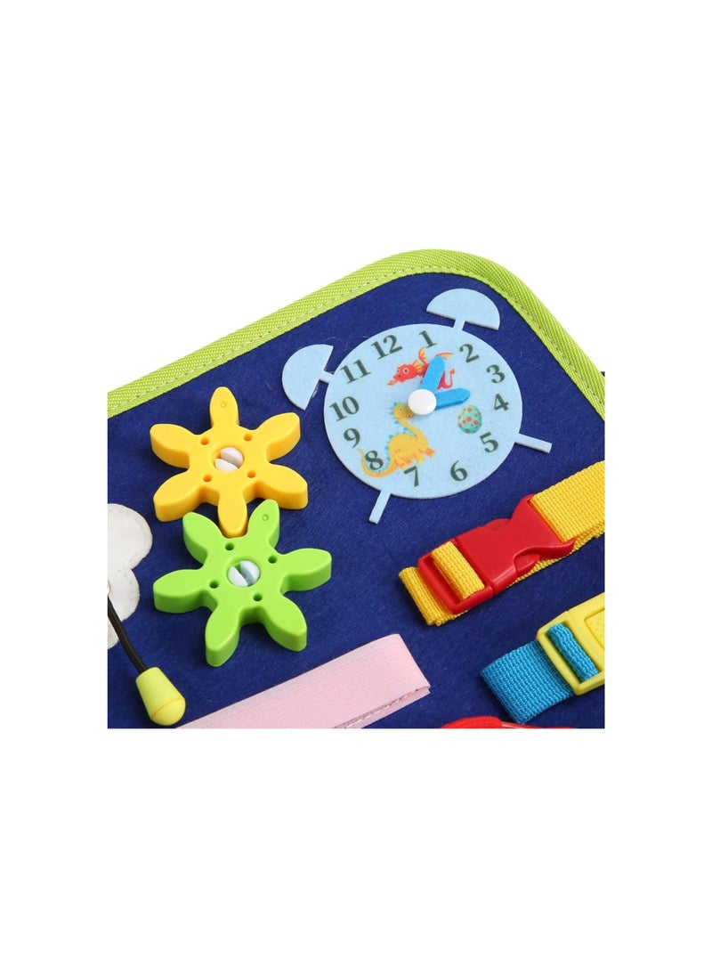 Generic - Dementia Sensory Toy for Adults with Alzheimers Dementia, Fidget Blanket Pressure Anxiety Relief Cloth - Image 1