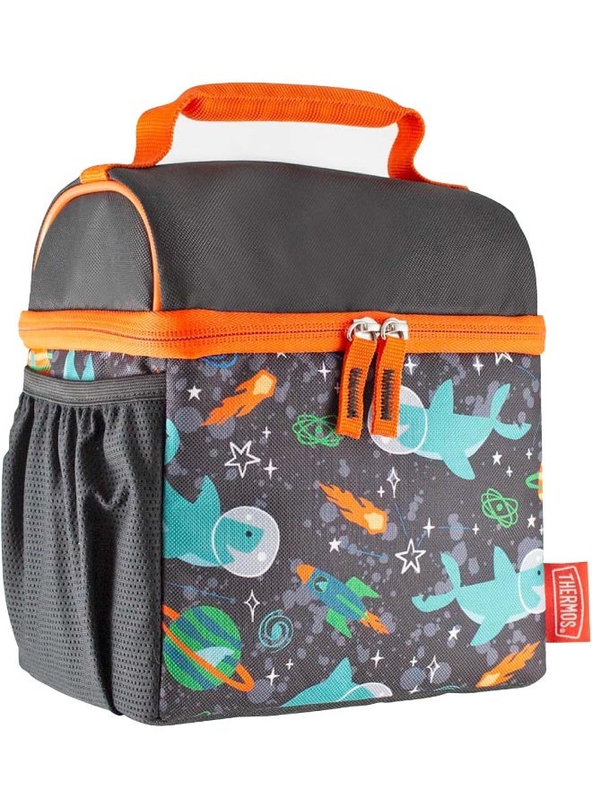 Thermos Standard Pop Top Reusable Insulated Lunch Bag - Space Party - Image 2