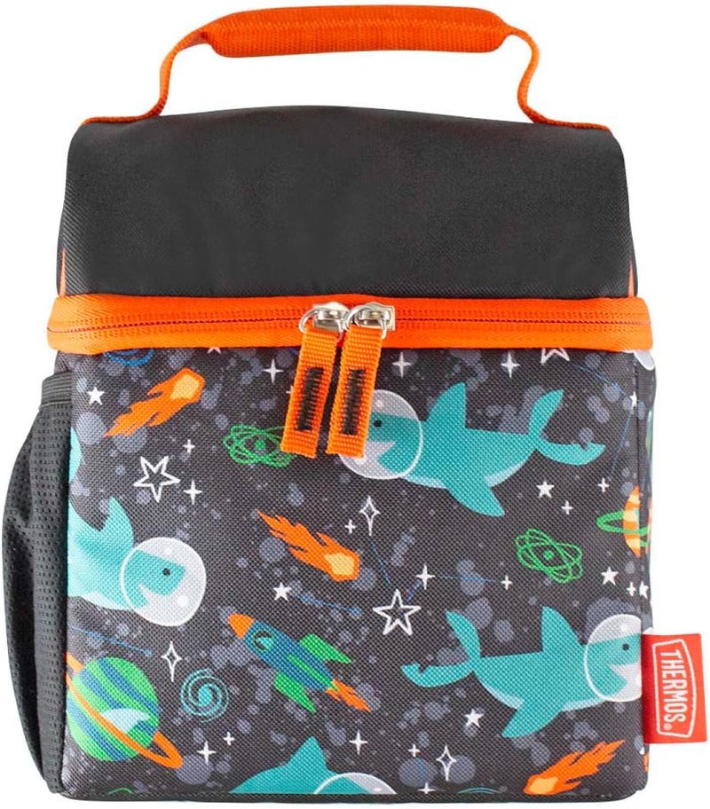 Thermos Standard Pop Top Reusable Insulated Lunch Bag - Space Party - Image 1