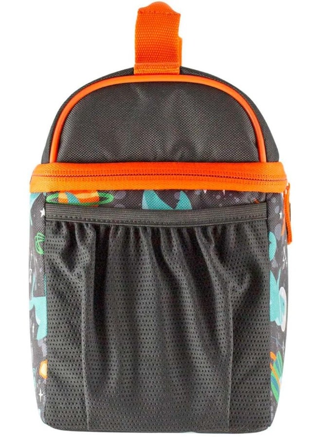 Thermos Standard Pop Top Reusable Insulated Lunch Bag - Space Party - Image 3