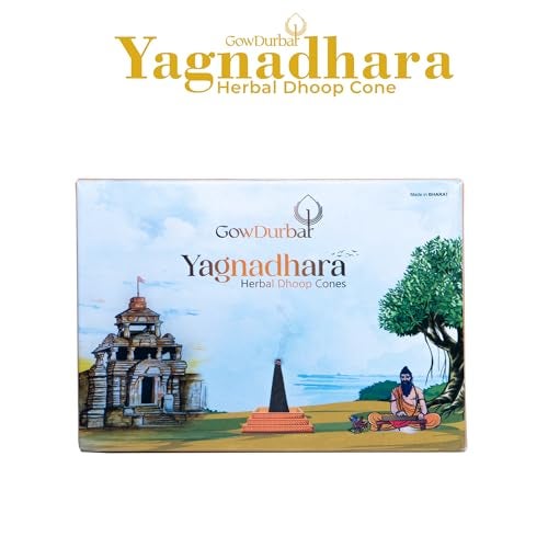 GOW DURBAR Gowdurbar Yagnadhara – 31 Cones Panchagavya Herbal Dhoop 100% Natural & Therapeutic Cones [Pack of 2] - Image 2