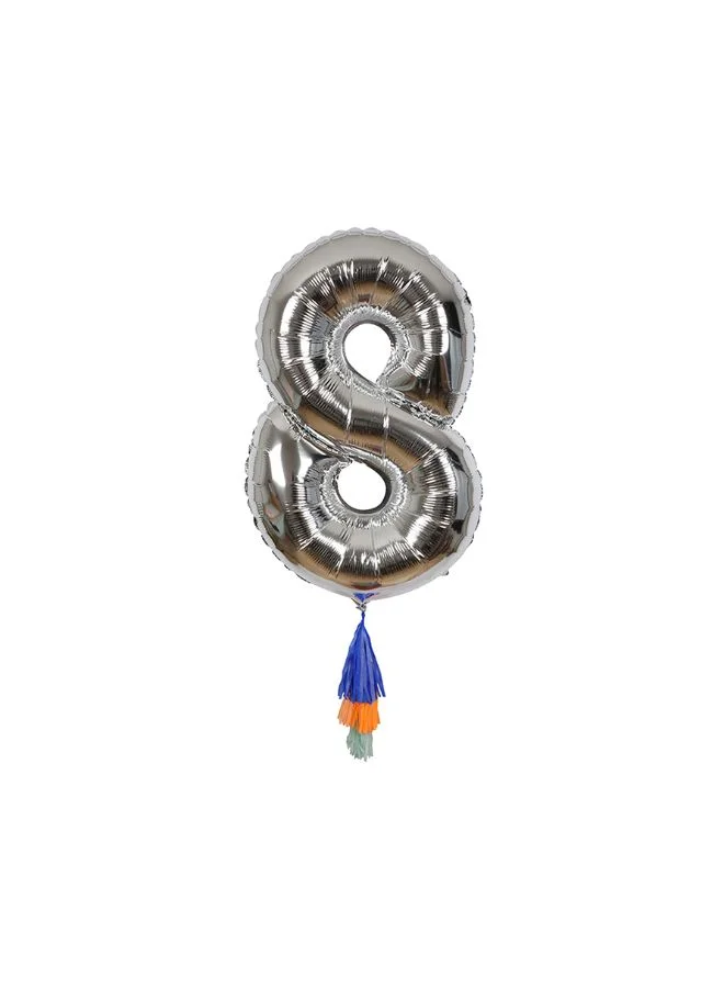 Meri Meri 40" Fancy Number Balloon 8