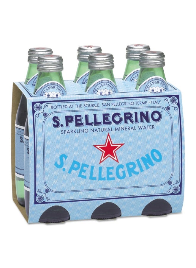 San Pellegrino Natural Sparkling Mineral Water, 8 x 250g Bottles