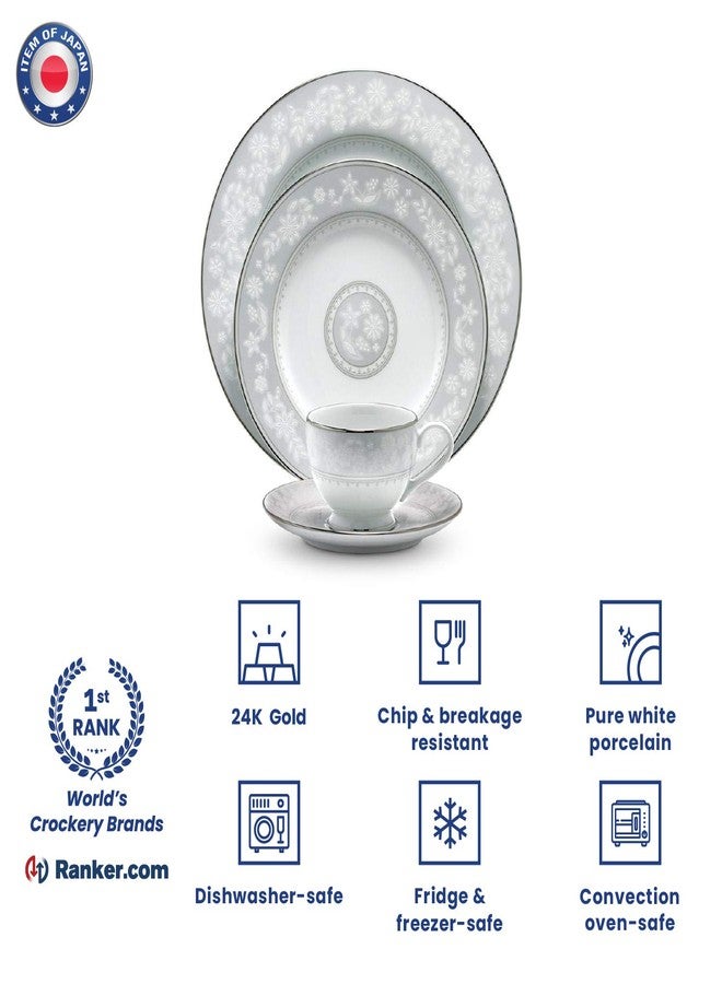 Noritake Japan - Porcelain Katori Set of 6 pcs, Service for 6 - Luxury Dining and Kitchen Set - Hearth Collection Winter Sonata Katori Set - Image 3