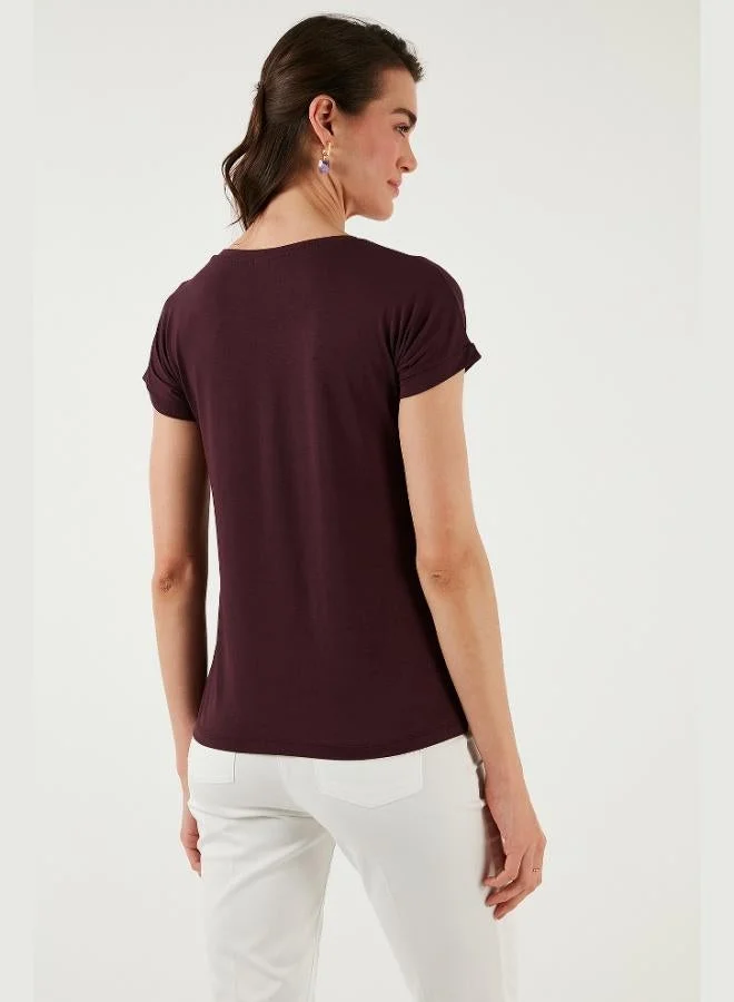 Lela  Lela V-Neck Relaxed Fit Slit Detailed 2-Pack Blouse Women's BLOUSE 5862000S2 for Women | Best Price UAE