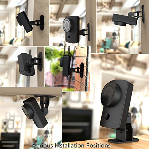 Teccle Upgrade Metal Wall Mount Compatible with Simplisafe Indoor Camera, Easy to Mount on Wall or Ceiling (3 Pack) - Image 5