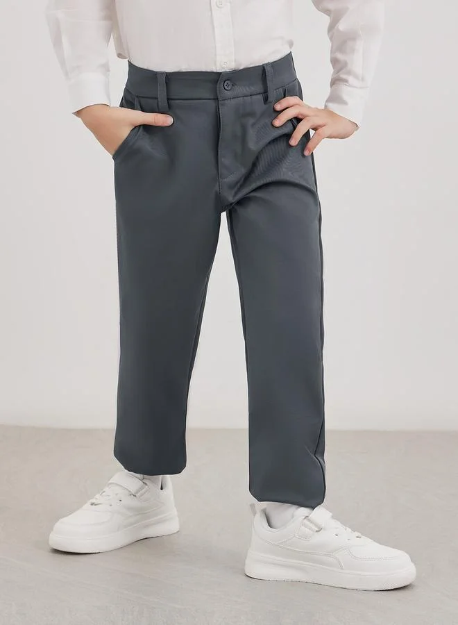 ستايلي Styli Toddler Boys school uniform pants