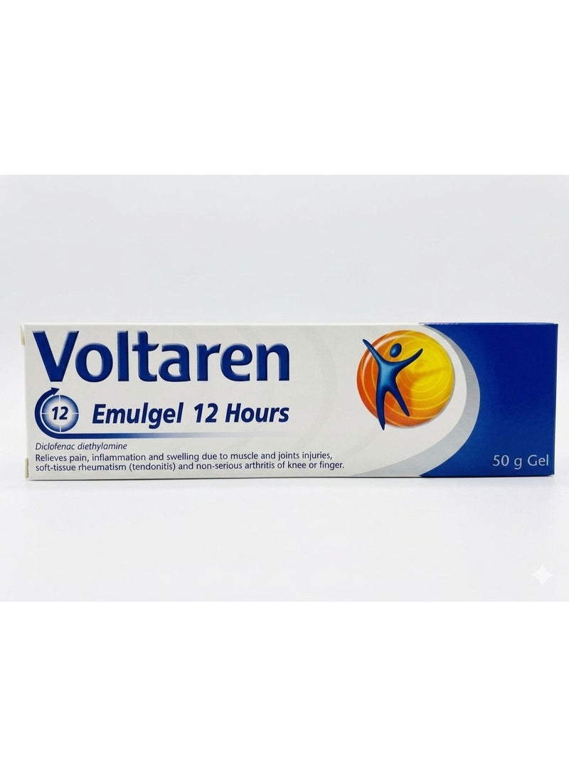 Voltaren gel 50gm -emulgel 12 hours