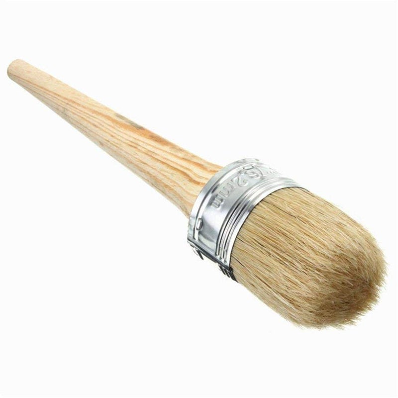 HEALLILY 1 Pc Paint Wax Brush, DIY Painting and Waxing Tool, Durable Creative Portable Wax Brush, Drawing Brushes Wooden Brushes, Chalk & Wax Paint Brush Set for Furniture - Image 4