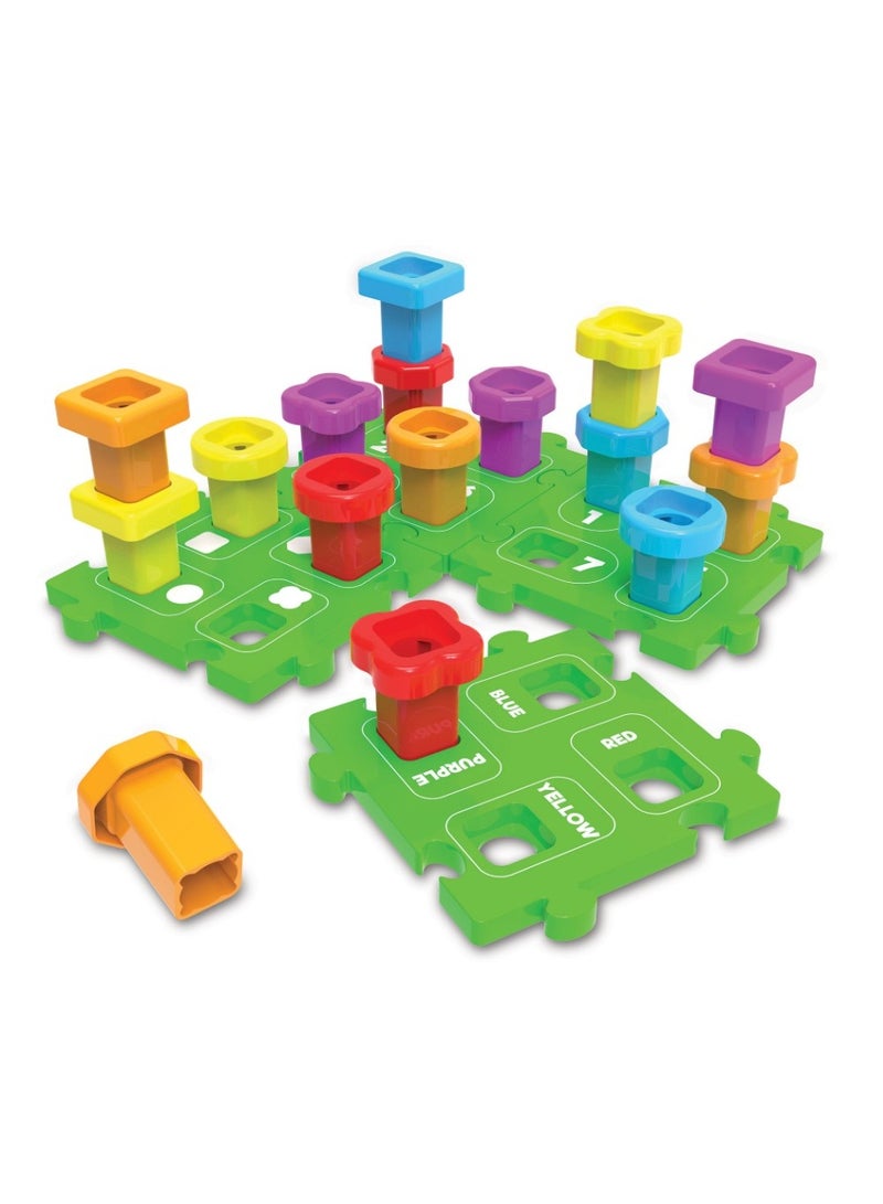 THE LEARNING JOURNEY TECHNO KIDS -STACK A PEG - Image 3