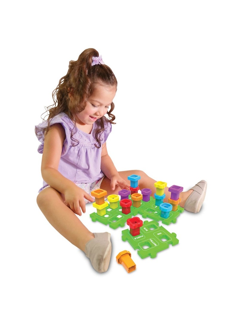 THE LEARNING JOURNEY TECHNO KIDS -STACK A PEG - Image 2