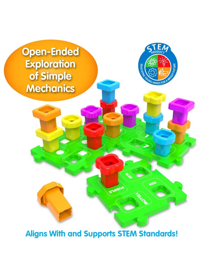 THE LEARNING JOURNEY TECHNO KIDS -STACK A PEG - Image 4