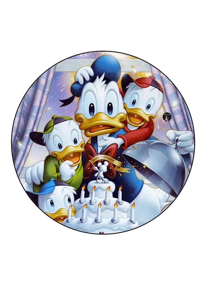 RKN Disney Printed Large Round Pin Badge Multicolour - Image 1