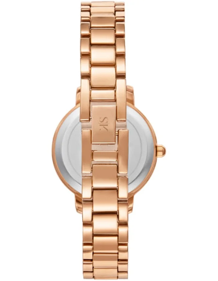 KENNETH SCOTT Women's Analog Display Watch With Rose Gold Alloy Strap - K23510-RBKR