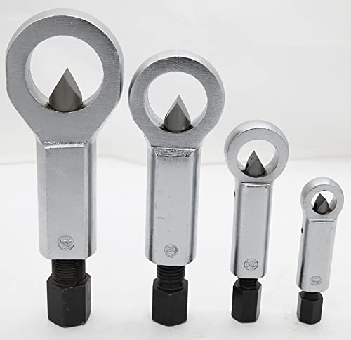 KAKO Metal Nut Splitter Cracker, Metal Nut Splitter Breaker Manual Pressure Nut Cracker Remover Extractor Tool, Heavy Duty Nut Splitter Broken Damaged Nut Removal Splitting Tools by KAKO (4 Pack) - Image 4