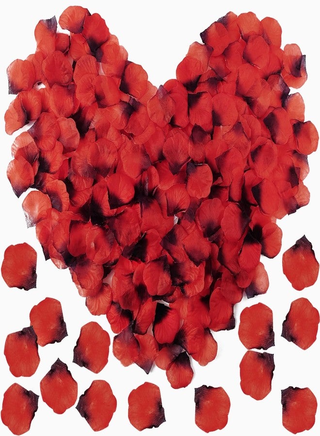 YOOHUA 4500PCS Dark Red Artificial Rose Petals for Romantic Night, Wedding, Party, Anniversary Flower Decorations - Image 1