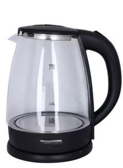 Generic Electric kettle 2 liters 1800W black color 