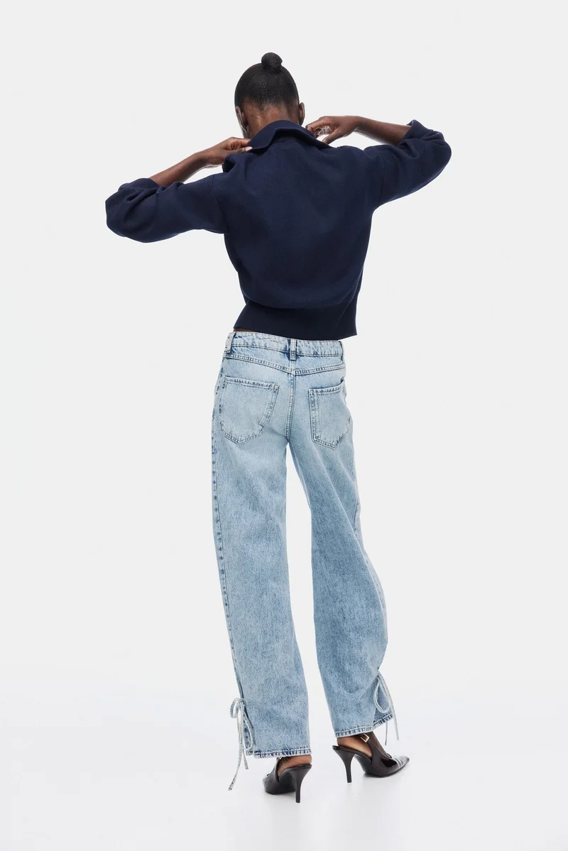 H&M Straight High Waist Jeans