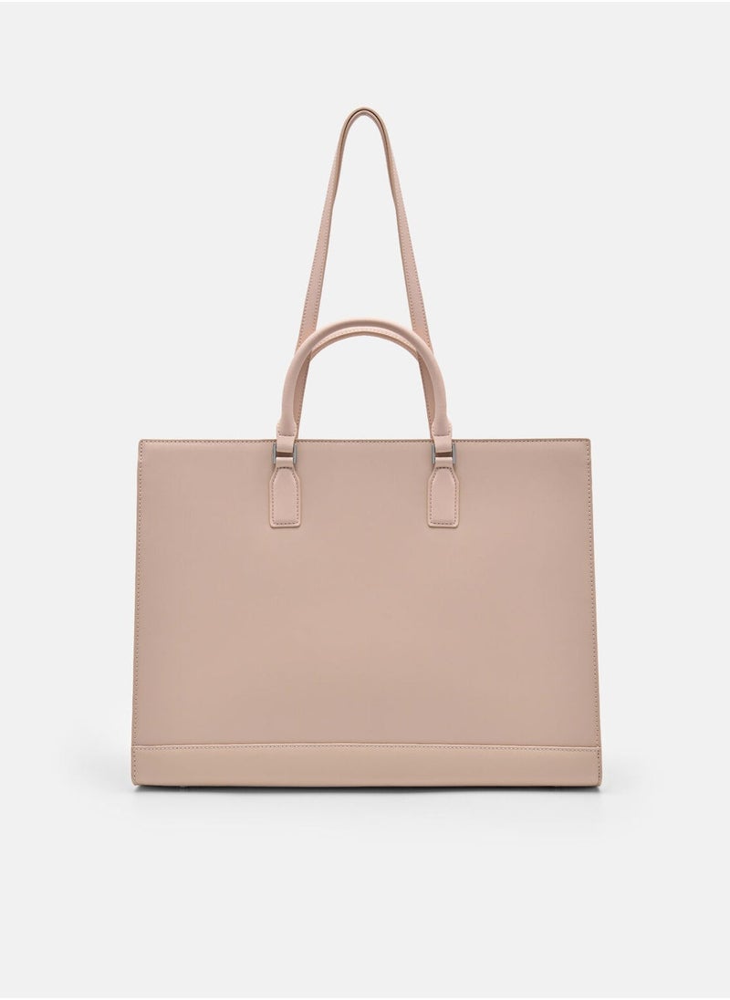 Pedro - Pedro Studio Leather Pixel Tote Bag - Image 1