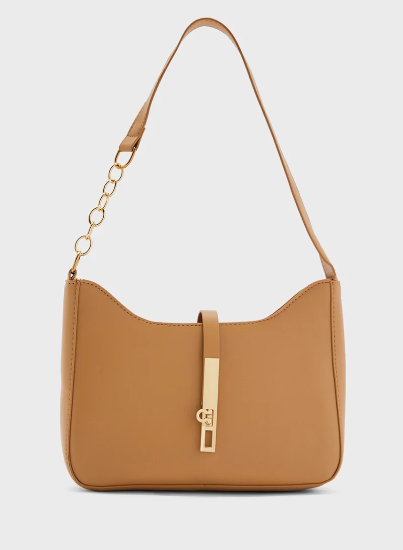 ايلا Trim Detail Shoulder Bag