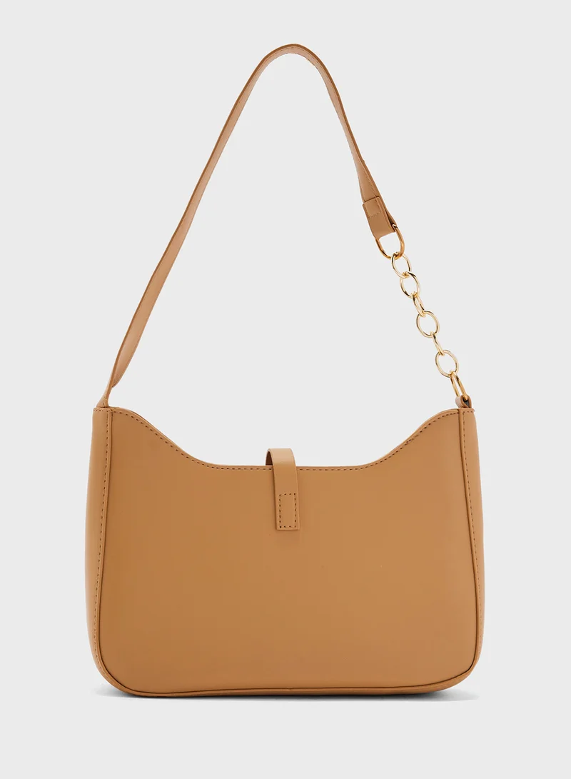 ايلا Trim Detail Shoulder Bag
