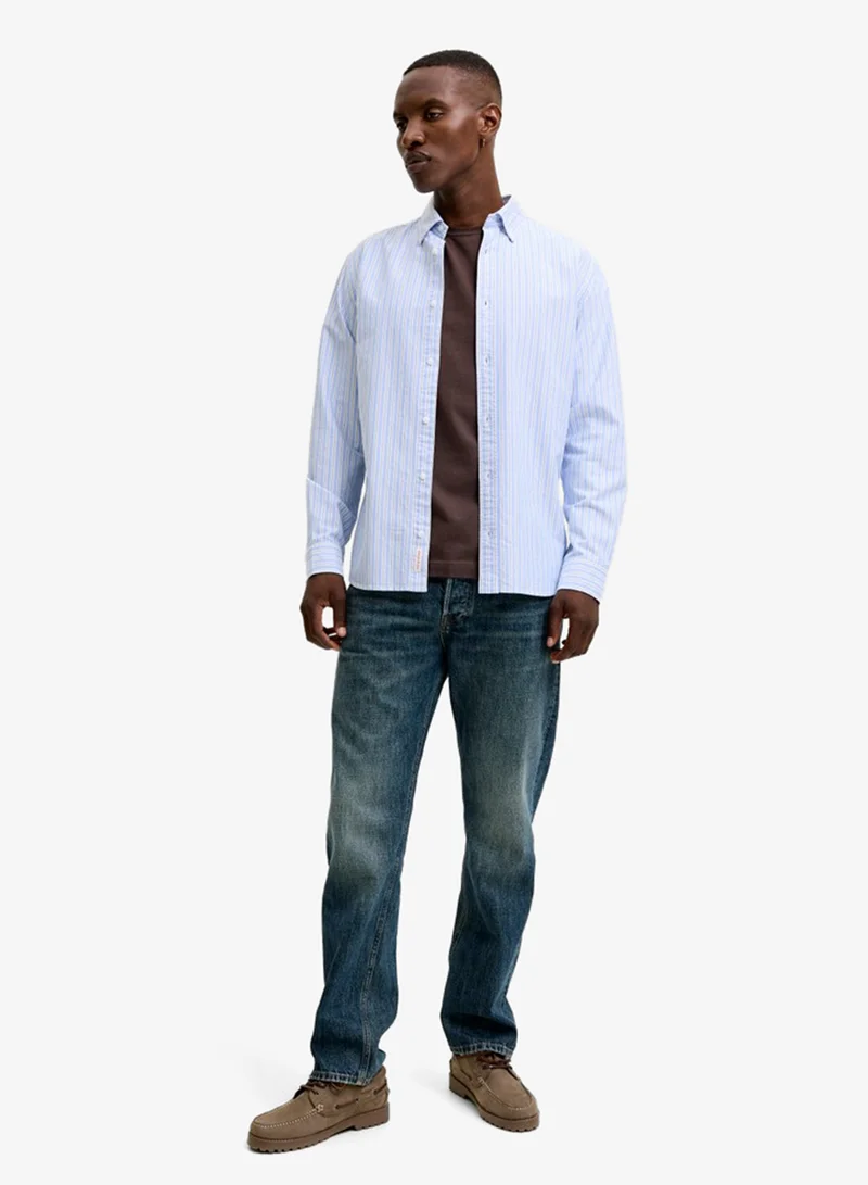 JACK & JONES  Solid Regular Fit Shirt for Men | Best Price UAE