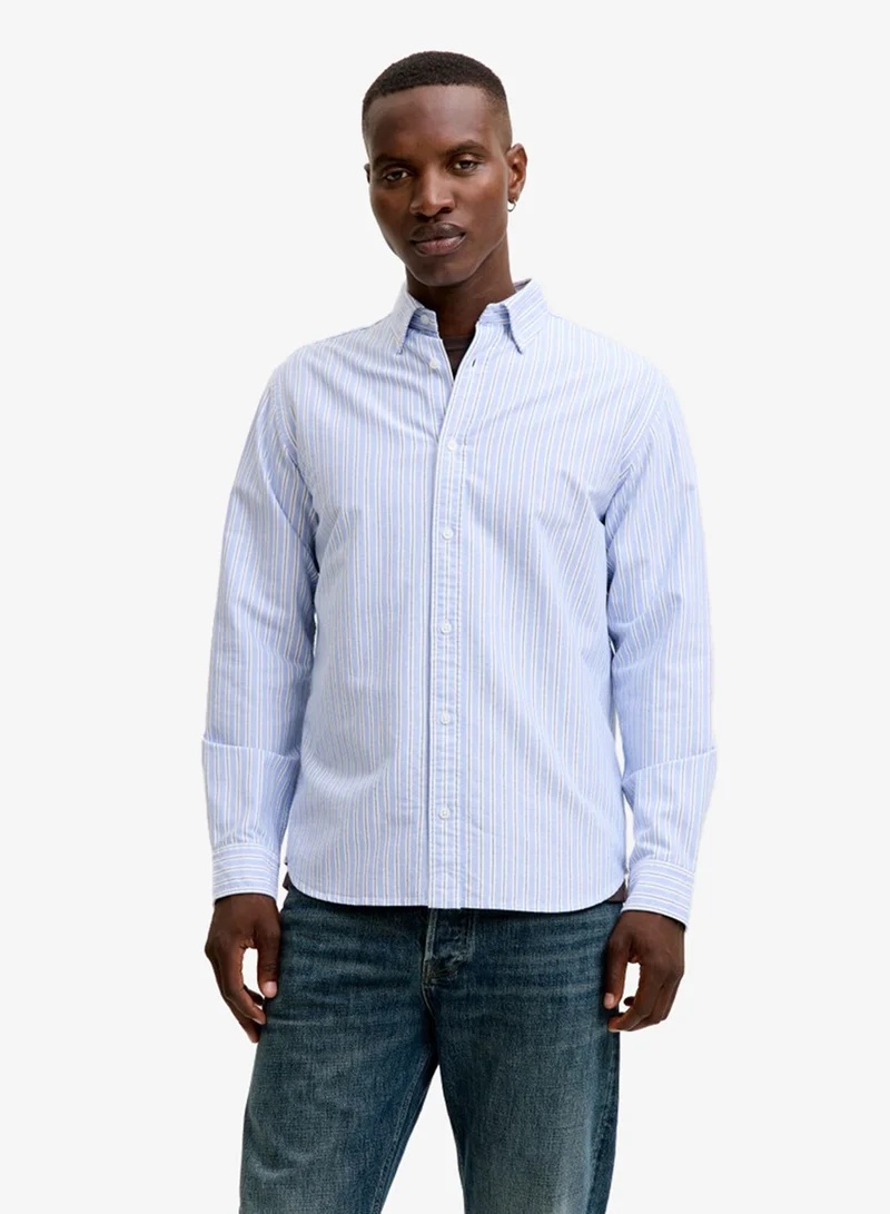 JACK & JONES Solid Regular Fit Shirt