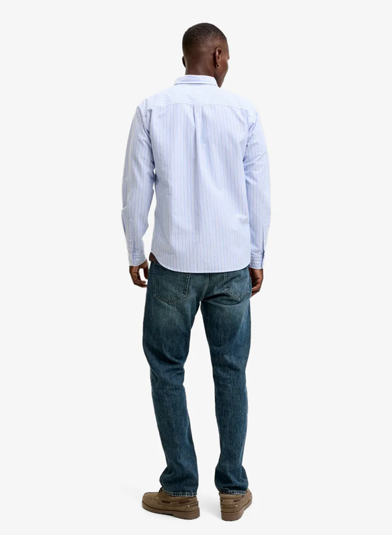 JACK & JONES Solid Regular Fit Shirt