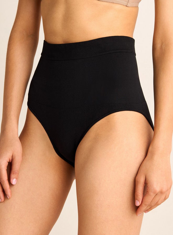 سبلاش فيڤ شورت تشكيل بخصر مطاطي - Image 1