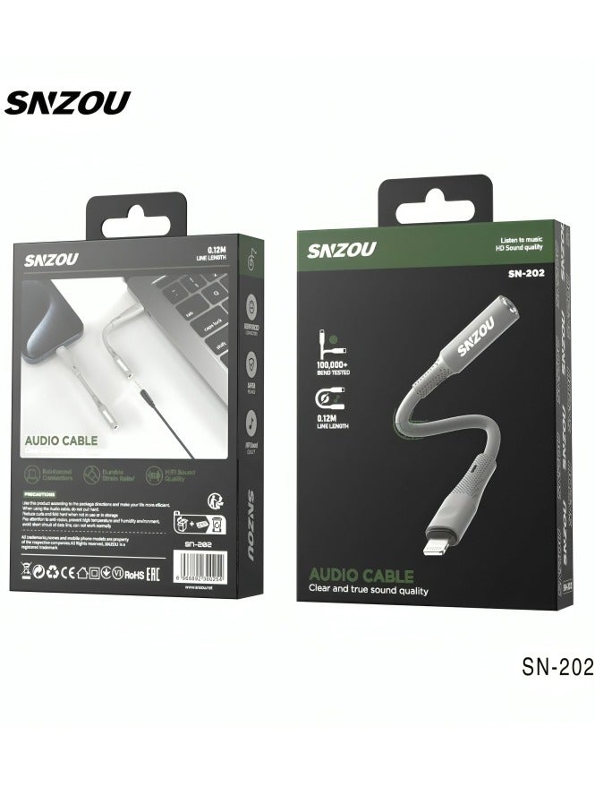 SNZOU Snzou Audio Bridge Lightning to 3.5mm Adapter - Image 1
