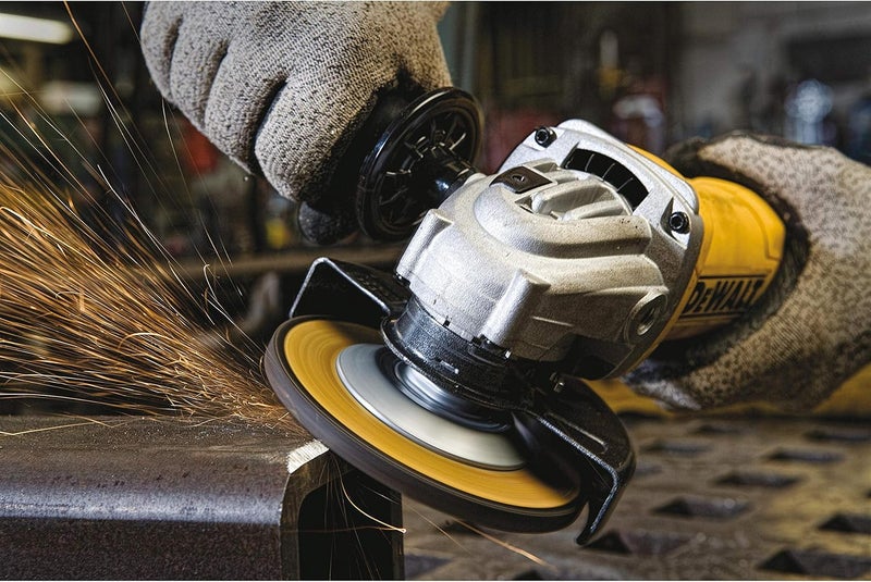 DEWALT 115Mm, 1200W Paddle Switch Small Angle Grinder, Yellow/Black, Dwe4212-B53 Year Warrnty - Image 5