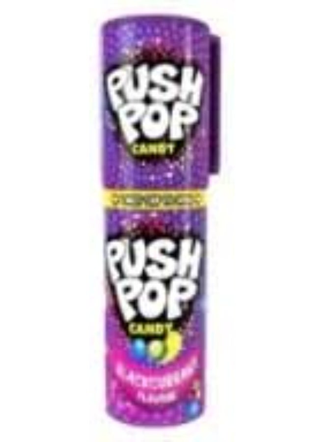 بوش بوب مصاصات الدفع بنكهة العنب، حلوى مرحة بآلية الدفع، نكهة فواكه حلوة، عبوة 6 قطع - Image 3