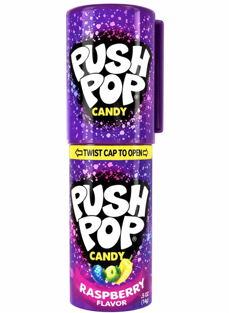 بوش بوب مصاصات الدفع بنكهة التوت (Push Pop Candy) – عبوة توفير 6 قطع | حلوى تفاعلية قابلة للإغلاق وإعادة الاستخدام | نكهة توت لذيذة ومنعشة | سناك للأطفال والحفلات والمدارس والهدايا - Image 3