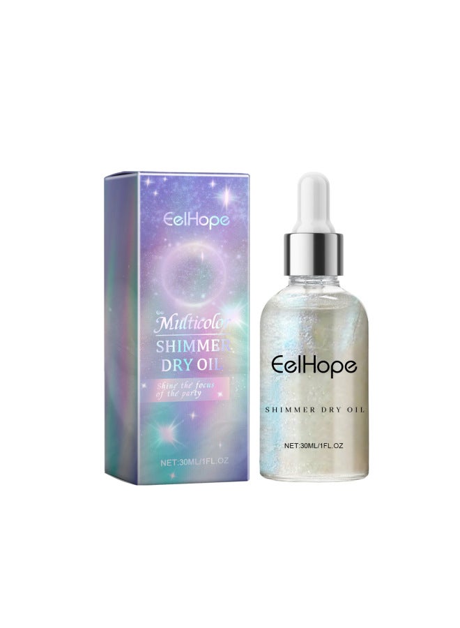 Eelhope Party Body Glitter Oil Body Skin Clavicle Moisturizing Party Ball Glitter Glitter Glitter - Image 1