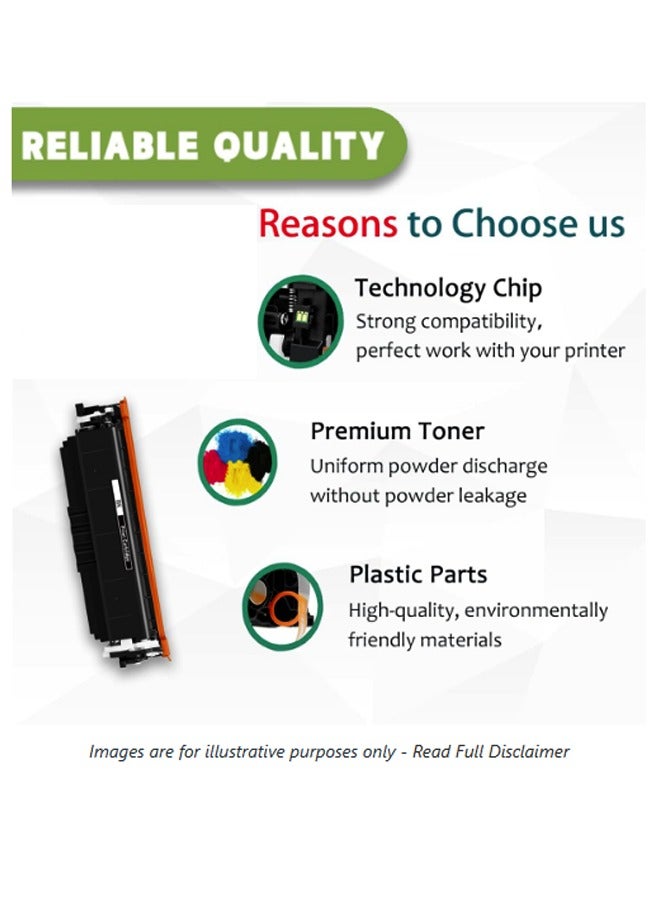 Office Maker Office Maker Compatible 230A Full set Toners Cartridge Replacement for W2300A W2301A W2302A W2303A Toner Cartridge,for HP Color Laserjet Pro 4203dw MFP 4303fdw Printer (4-Color Value Pack)  - Image 4