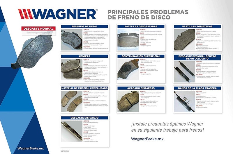Wagner Z854 Parking Brake Shoe Set - Image 2