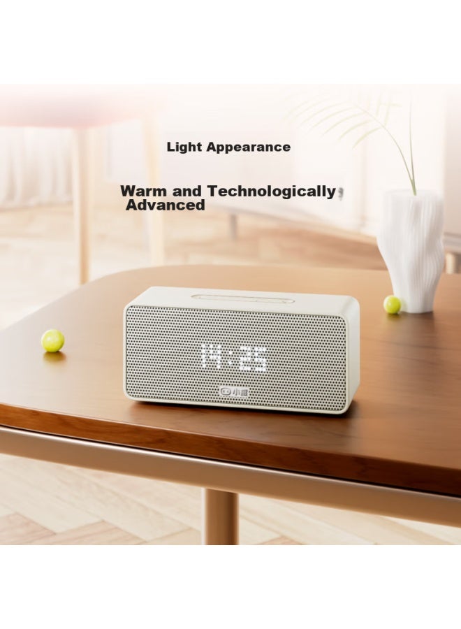 Small Xiaodu Sound Agile Edition, Milk Chocolate Cocoa, Smart Speaker, Professional Acoustic Design, Bluetooth Computer Desktop Speaker, Music Listening, Early Education, Smart Alarm Clock, Companion For Elderly And Children - Image 5