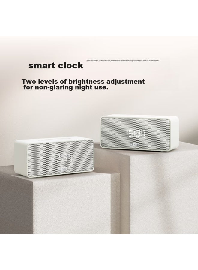 Small Xiaodu Sound Agile Edition, Milk Chocolate Cocoa, Smart Speaker, Professional Acoustic Design, Bluetooth Computer Desktop Speaker, Music Listening, Early Education, Smart Alarm Clock, Companion For Elderly And Children - Image 1