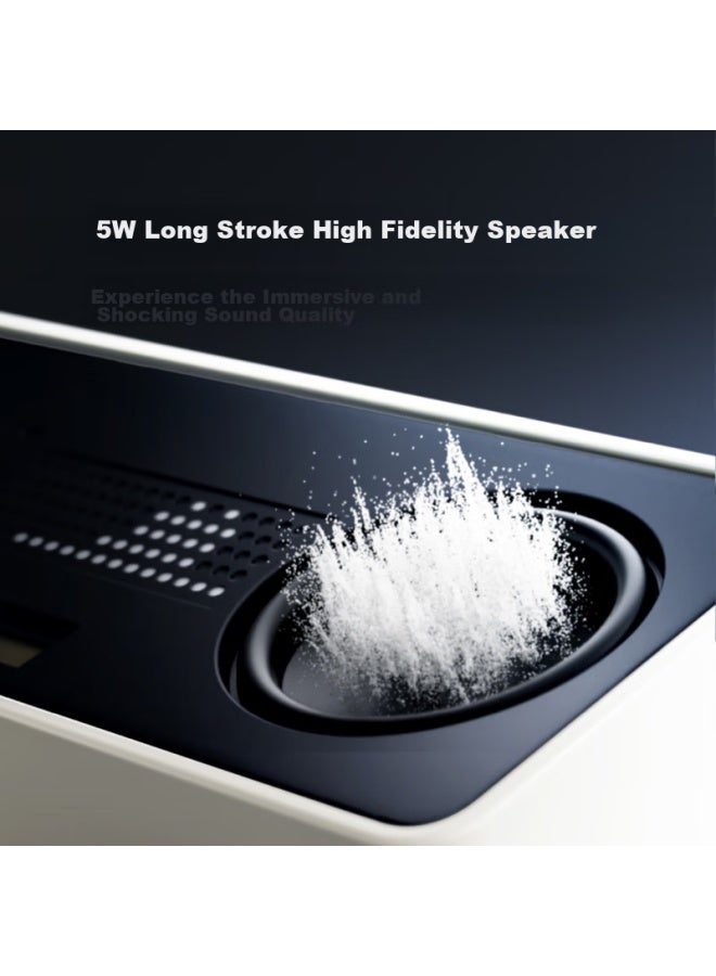 Small Xiaodu Sound Agile Edition, Milk Chocolate Cocoa, Smart Speaker, Professional Acoustic Design, Bluetooth Computer Desktop Speaker, Music Listening, Early Education, Smart Alarm Clock, Companion For Elderly And Children - Image 2
