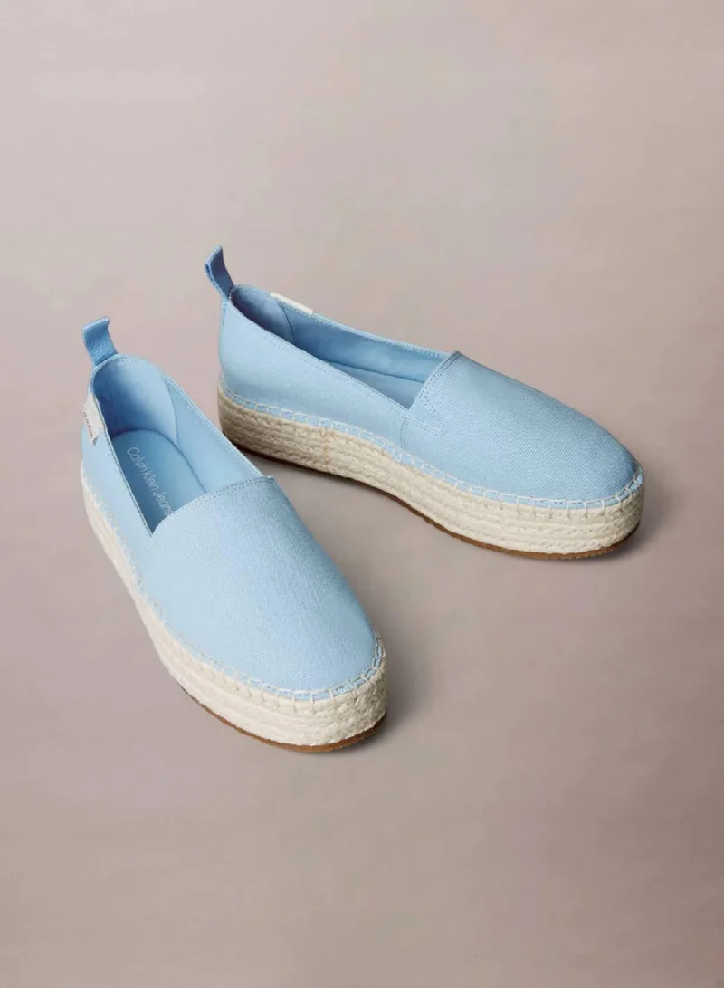 Calvin Klein Jeans Canvas Platform Espadrilles