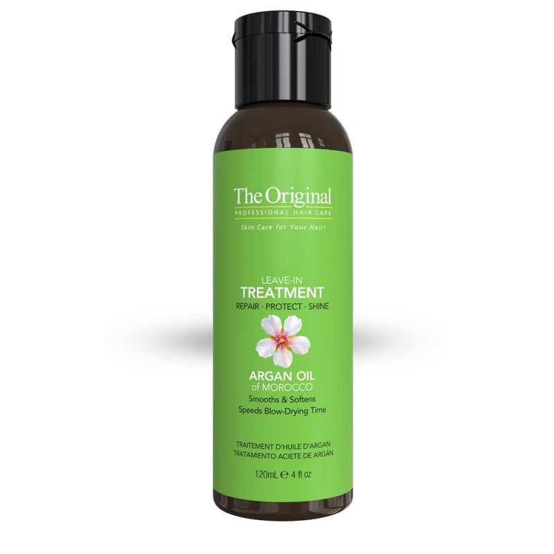 DermOrganic Leave In Hair Treatment with Organic Argan Oil  Seals Protects Restores Shine to Dry  Damaged Hair  4 oz 1 Count