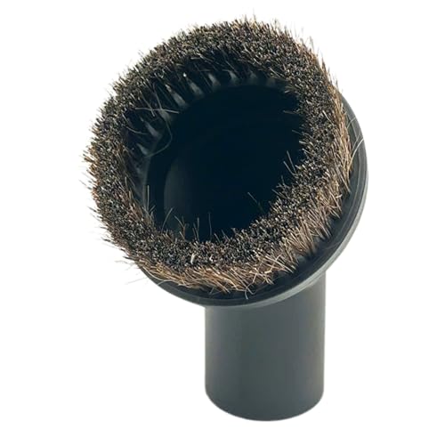 VACEXT Round Horse Hair Vacuum Brush Attachment for Shark Vacuums, Compatible with Miele C1 Shark NV350 NV360 NV500 NV501 HV300 HV301 HV322 HV371 HV372 (1-3/8'' Vacuum Dusting Brush) - Image 1