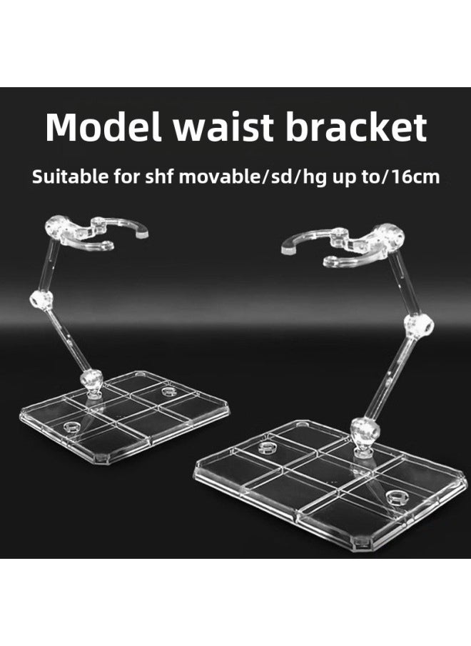 Generic - Q Version Of The Animation Hand Stand BB Model Display Stand Base SD 1/144 Gundam Toy Hand Around-Color:Transparent - Image 1