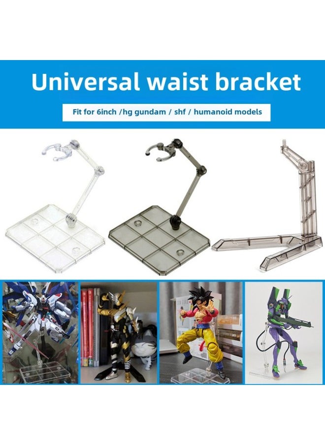 Generic - Q Version Of The Animation Hand Stand BB Model Display Stand Base SD 1/144 Gundam Toy Hand Around-Color:Transparent - Image 1