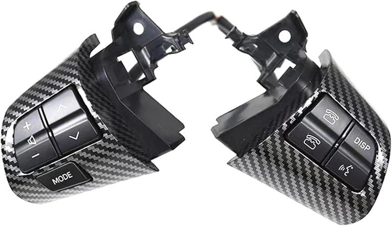 زر التحكم الصوتي في عجلة القيادة من ألياف الكربون لتويوتا كورولا 2010-2013 - Image 2