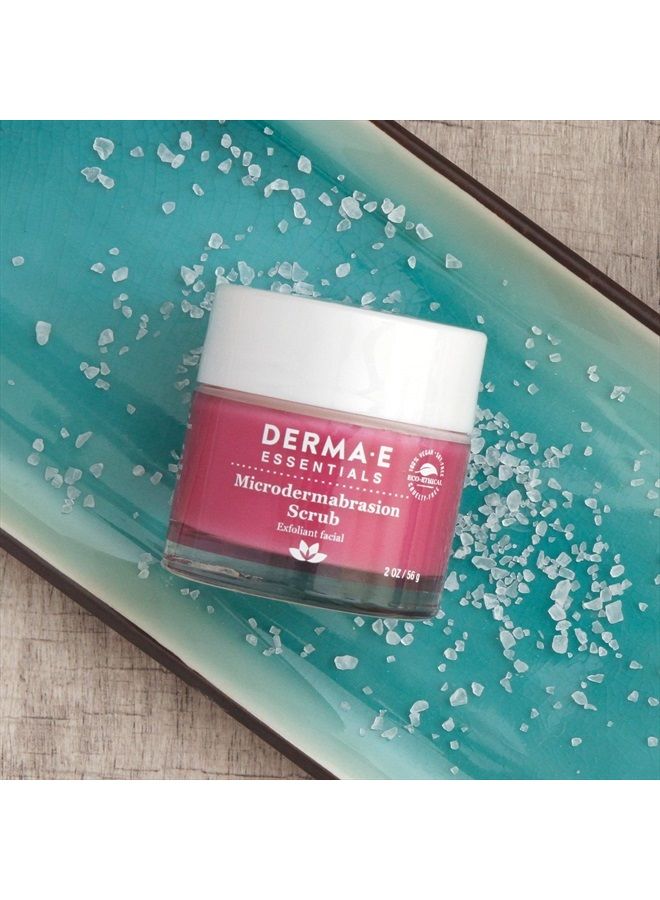 derma-e DERMA E Microdermabrasion Scrub with Dead Sea Salt & Citrus Essential Oils – Facial Exfoliating Scrub Smooths, Revitalizes and Renews – Ideal for Scars and Wrinkles, 2oz - Image 5