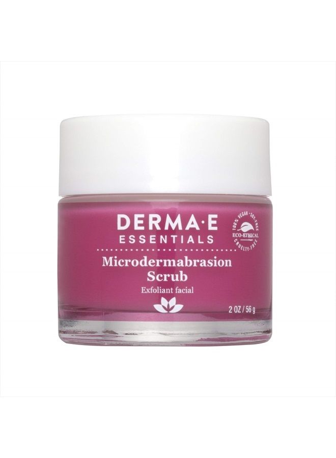 derma-e DERMA E Microdermabrasion Scrub with Dead Sea Salt & Citrus Essential Oils – Facial Exfoliating Scrub Smooths, Revitalizes and Renews – Ideal for Scars and Wrinkles, 2oz - Image 2