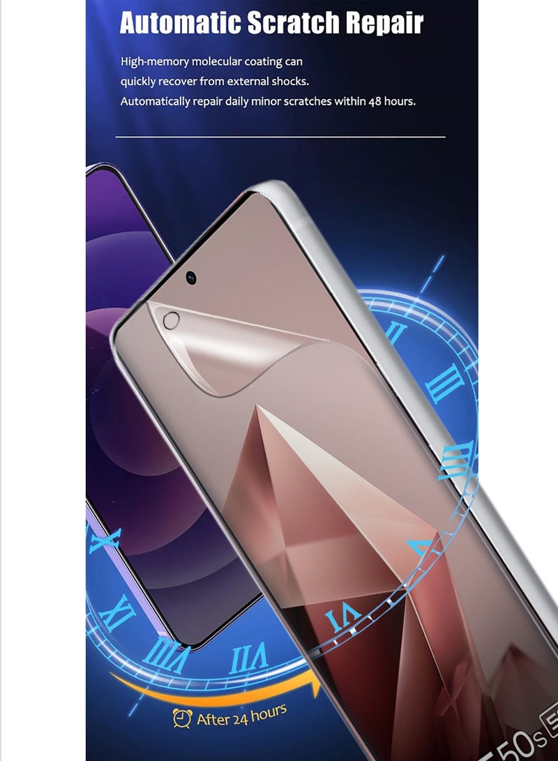 Wtech Infinix Note 50s 5G 2025 Premium Hydrogel Film Thin and Flexible Screen Protector (MSHFMN) - Clear - Image 2