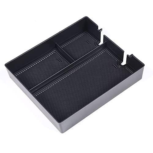 PIUGILH Car Center Console Organizer for Rivian R1T R1S 2022 2023 Armrest Box ABS Material Tray Insert Organizer Glove Pallet Accessories - Image 3